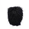 Black short and fluffy hair performance props, anime, other wig manufacturers direct sales, water ripple small teeth pressed and bent hair covers Application Scenario